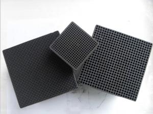 ***蜂窝活性炭 工业废气处理活性炭